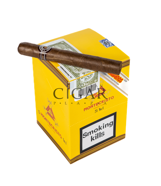 Plaza Cigar on top Montecristo No. 4 (5x5)
