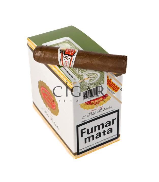 Plaza Cigar on top Hoyo de Monterrey Petit Robustos (Box 15)
