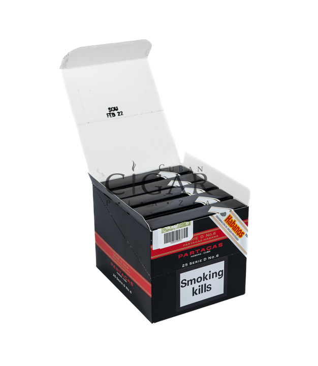 Plaza Open box Partagas Serie D 6
