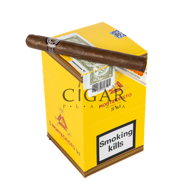 Plaza Cigar on top Montecristo No. 3 (5x5)
