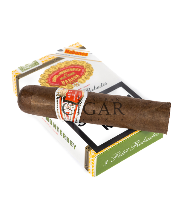 Plaza Cigar on top Hoyo de Monterrey Petit Robustos (Box 3)

