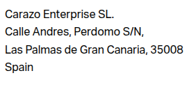 CubanCigarPlaza address on terms